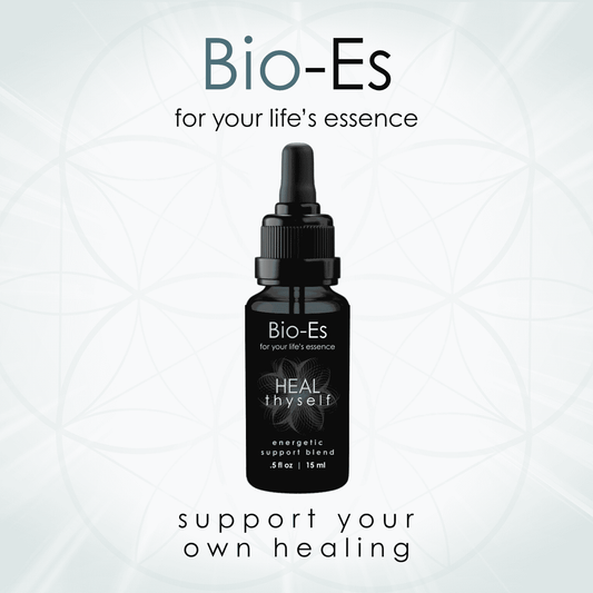 Heal Thyself energetic essence blend designed to support emotional clarity, regulation, and balance during life’s challenges.
