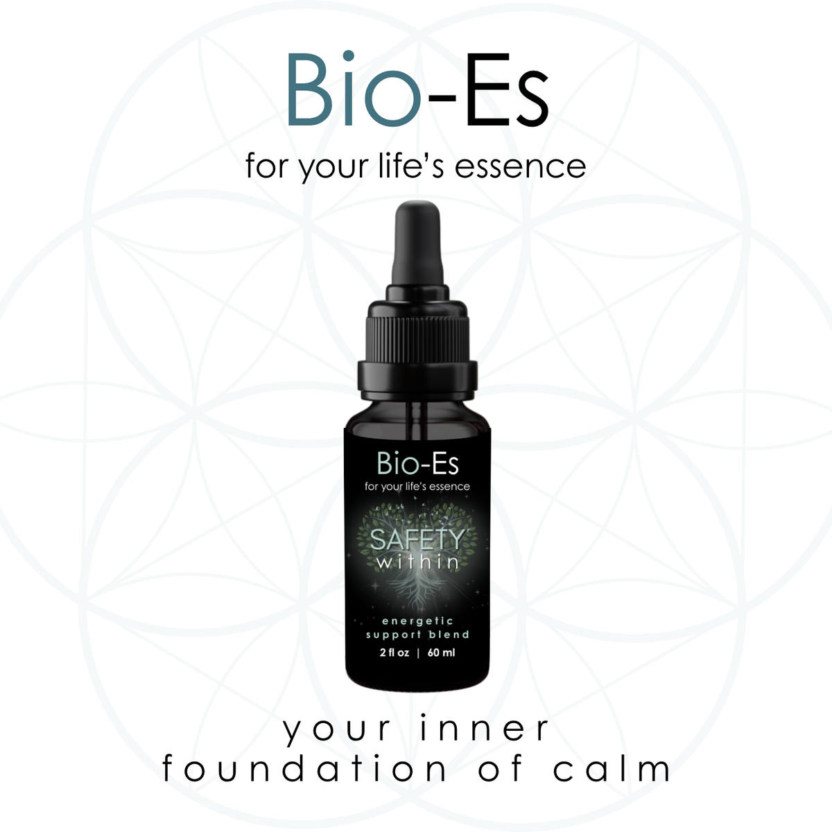 Safety Within energetic essence blend designed to support emotional calm, inner stability, and a grounded sense of ease during times of stress.